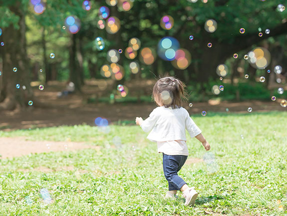 コンセプト６　公園など 子供たちにやさしい環境